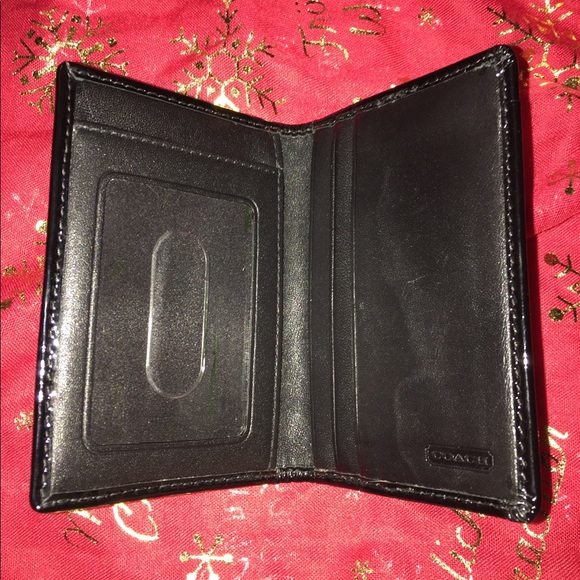 Black Coach wallet - Picture 3 of 6